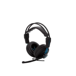 Erazer MD 88640 Auriculares para juegos con cable para PC o consola - Negro/Azul ERA4061275186284