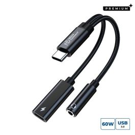 MicroConnect Adaptador USB-C a USB-C PD y Audio Premium, Negro 13cm Precio: 14.69000016. SKU: B15LXK7BWN