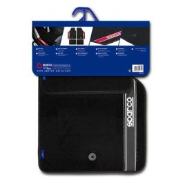 Sparco Alfombra Strada 2012 B Negro Cs 6 03763BNR Moqueta Negro Diseño Deportivo Fácil Limpieza