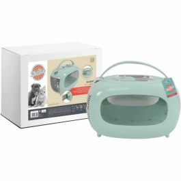 M Pets MPE6953182737025 Caja de Transporte Mochila Sixties Classic con Asa, Apertura Trasera, hasta 5 kg, Color Azul Precio: 76.98999979. SKU: B1G6DP4SS9