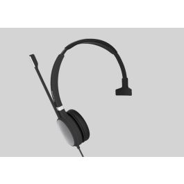 Yealink UH36 Auriculares USB con Cable para Comunicaciones Unificadas UC, Micrófono con Cancelación de Ruido, Jack 3.5mm, Cómodos