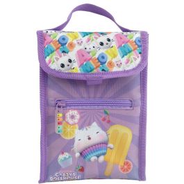 Gabbys Dollhouse Bolsa merienda isotérmica 17x10x25cm poliéster La Casa de Muñecas de Gabby con asa y bolsillo Precio: 9.68999944. SKU: B1A25FCJ6W