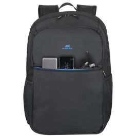 Rivacase 8069 Mochila para Portátil 17.3" Regent Negro/Azul con Compartimento para Tableta