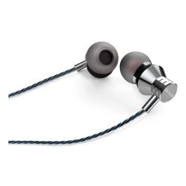 Aiwa ESTM-50USB-C/SL Auriculares Intrauditivos con Micrófono USB-C, Sonido HYPERBASS, Graves Potentes, Diseño Ergonómico Plateados