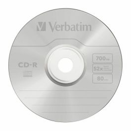 Verbatim CD-R 700Mb 52X 100 unidades con Superficie Extra Protection Verbatim CD-R 700Mb 52X 100 unidades con Superficie Extra Protection
