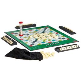 Falomir Juego Intelect Deluxe con Fichas de Madera, Tablero de Cartón, Marcador y Reloj