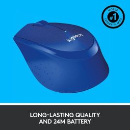 Logitech M330 Ratón Óptico Inalámbrico Silent Plus Azul Logitech M330 Ratón Óptico Inalámbrico Silent Plus Azul