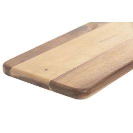 DKD Home Decor Tabla Cortar Mediterraneo Acacia Natural 15 x 1.5 x 43.5 cm (2 Unidades)