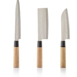 Set de Cuchillos con Funda de Transporte Profesional Damas·Q InnovaGoods