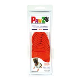 Pawz Botas para Perro Naranja Talla XS - 12 Unidades de Goma Natural Impermeables para Protección de Patas contra Calor, Hielo y Suciedad Pawz Botas para Perro Naranja Talla XS - 12 Unidades de Goma Natural Impermeables para Protección de Patas contra Calor, Hielo y Suciedad