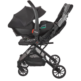 Nania Cochecito Combinado 2 en 1 con Asiento de Coche Rimini MYLA 4 Ruedas Negro NAN3760425910137 Precio: 168.79000028. SKU: B1937HN7X5
