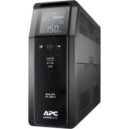 APC BR1600SI Sistema de Alimentación Ininterrumpida (UPS) Línea Interactiva 1.6kVA 960W 8 Salidas AC