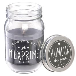 Home Deco Factory Tarro Con Vela Perfumada Bordélique Dealeuse M'exprime Specimen Almizcle Blanco Vainilla