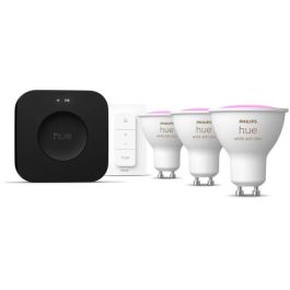 Philips Starter Kit WCA 400 - 3 GU10 sw v3 EU Lámpara LED GU10 6W 400lm Blanco Cálido 3000K