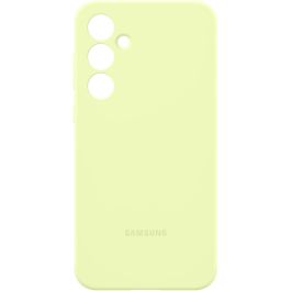Samsung Funda de Silicona para Galaxy A55 5G - Funda Resistente a Golpes y Arañazos (Verde Lima)