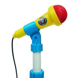 Guitarra y microfono de pie paw patrol con amplificador (altura regulable) 60x30x17 cm Guitarra y microfono de pie paw patrol con amplificador (altura regulable) 60x30x17 cm