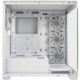 LC-Power LC-715W-ON Midi Tower PC Gaming Blanco ATX/Micro ATX/Mini-ITX Vidrio Templado Ventana Lateral
