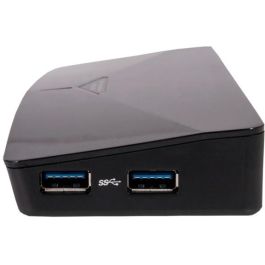 Club3D Docking Station USB 3.0 4K UHD Triple Pantalla (HDMI, DisplayPort, DVI) con Ethernet y USB Hub - Negro