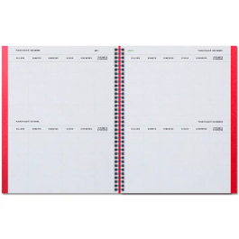 Additio Cuaderno Aula Planner Catalán DIN A4 160 Páginas Plan Anual y Mensual con Programación y Evaluación