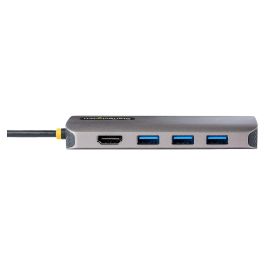 Startechcom 115B-USBC-MULTIPORT Docking Station USB-C, HDMI 4K 60Hz, 100W PD, 3x USB-A, Ethernet Gigabit, Lector SD/MicroSD, Compatible Multiplataforma