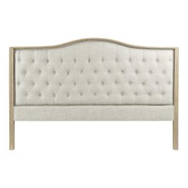 Cabecero de Cama DKD Home Decor Beige Madera de caucho 160 x 10 x 133 cm Cabecero de Cama DKD Home Decor Beige Madera de caucho 160 x 10 x 133 cm