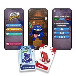 Devir Juego de Mesa Zampa Monstruos - Juego de Cartas Cooperativo para Niños a Partir de 6 Años