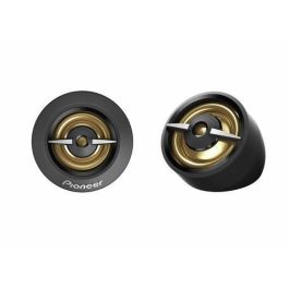 Pioneer TS-A301TW Tweeter de Coche - 450W Máx. / 100W Nom. 4Ω, Neodimio, Frecuencia 1.8-58000 Hz, Negro/Oro