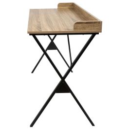 Home Deco Factory Escritorio Loka Essentiel, madera MDF con patas de metal, 80x48 cm; h.80 cm Home Deco Factory Escritorio Loka Essentiel, madera MDF con patas de metal, 80x48 cm; h.80 cm