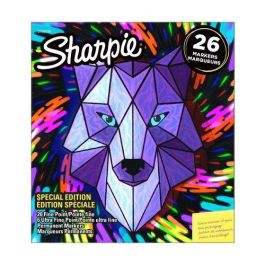 Rotulador Permanente Sharpie Fine&Ultra Fine Big Pack Lobo Caja Regalo De 26 20X Fine Surtido 6X Ultra Fine Surtido Precio: 32.49999984. SKU: B1CD33PDV4