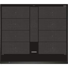 Placa de inducción de 60 cm - SIEMENS - 4 fuegos - 59,2 x 52,2 cm - Negra - IQ700 - EX651LYC1F