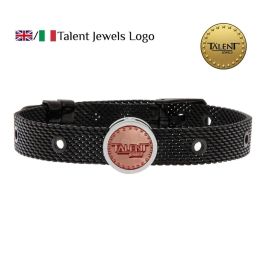 Pulsera Unisex Talent Talent Jewels TJA-6-01-02-2-235 Negro