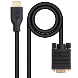 Nanocable 10.15.4602 Cable Conversor VGA Macho a HDMI Macho 1.8m Negro Full HD 1080p Plug & Play Precio: 11.90000031. SKU: B1GRHS29T7
