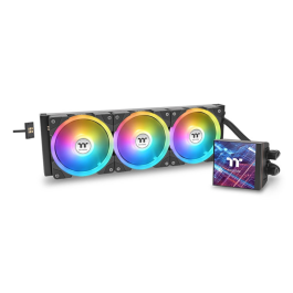 Thermaltake MAGFloe 420 Ultra ARGB Sistema de Refrigeración Líquida AIO para Procesador con Radiador 420mm y Ventiladores 140mm Negro Precio: 226.68999947. SKU: B16XS6GGC4
