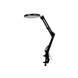Q-connect Lampara Escritorio Hadar LED 8W 380lm Aluminio con Pinza Lupa Brazo Doble Color Negro Precio: 30.492. SKU: B1K3MYTNJG