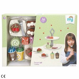 Set de Alimentos de Juguete Colorbaby 16 Piezas (6 Unidades) Set de Alimentos de Juguete Colorbaby 16 Piezas (6 Unidades)