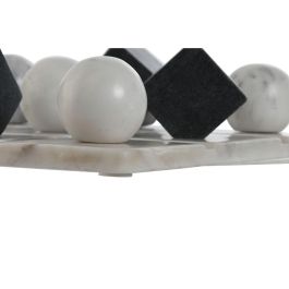 Juego Moderno DKD Home Decor Blanco Negro 30 x 1.5 x 30 cm