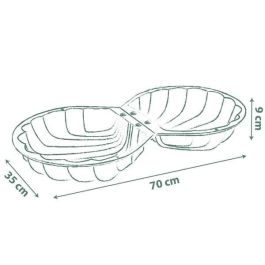 Smoby Arenero Doble Con Accesorios Para Niños Desde 1 Año