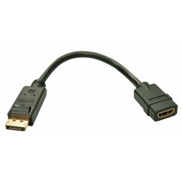 Adaptador DisplayPort a HDMI LINDY 41005 Negro 15 cm Precio: 13.98999943. SKU: B1AN48FJRX