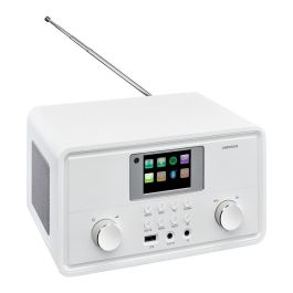 Medion MD 88069 Radio por Internet Analógica y Digital DAB+, FM WiFi Bluetooth Color Blanco 20W TFT 2.8"