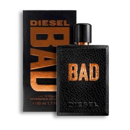 Diesel Bad Eau de Toilette Vaporizador 50 ml para Hombre - Fragancia Amaderada Aromática, con tabaco y caviar, ideal para la noche Precio: 36.49999969. SKU: SLC-54424