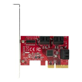 StarTech.com 6P6 Tarjeta Controladora PCIe 3.0 x4 SATA 6 Puertos 6Gb/s con Perfil Bajo para HDDs/SSDs Precio: 100.79000041. SKU: B1AJQV6EY6