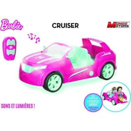 Mondo Motors Coche de Control Remoto SUV Convertible Barbie Cruiser Apto para 4 Muñecas con Mando a Distancia Infrarrojos