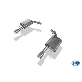 Fox FXAU072023-151 Tubo de Escape Homologado de Alto Rendimiento