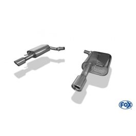 Fox FXAU072023-151 Tubo de Escape Homologado de Alto Rendimiento