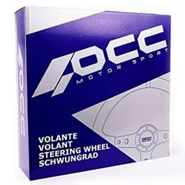 Volante Desplazado Mod. Track Piel Artificial Brazos Negros Occ Motorsport OCCVOL004 Volante Desplazado Mod. Track Piel Artificial Brazos Negros Occ Motorsport OCCVOL004