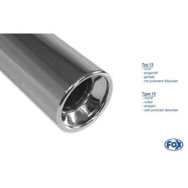 Fox Tubo Escape CI130005-073 FXCI130005-073 Homologado Alto Rendimiento