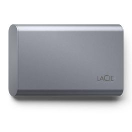 Lacie STKH500800 SSD Externo Portátil 500GB USB 3.2 Gen 2 Hasta 1050 MB/s Cifrado AES-256 Gris Espacio
