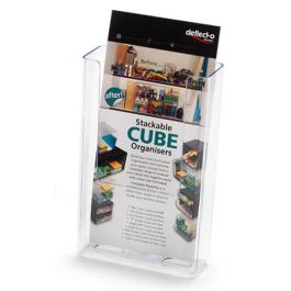 Deflecto 76001 Estantería para Libros 1 Estantería Transparente Precio: 9.5900002. SKU: B1JWSKDVVT