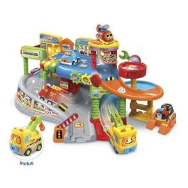 VTECH Mi primer garaje interactivo Tut Tut Bolides - Juguete parlante y musical para coches VTECH Mi primer garaje interactivo Tut Tut Bolides - Juguete parlante y musical para coches