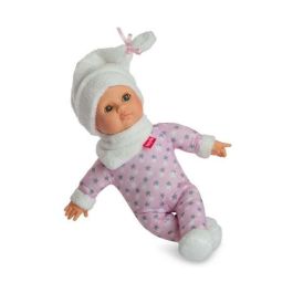 Muneco baby susu interactivo con pijama gris y mecanismo. llora rie y succiona el chupete 38 cm Bixoto